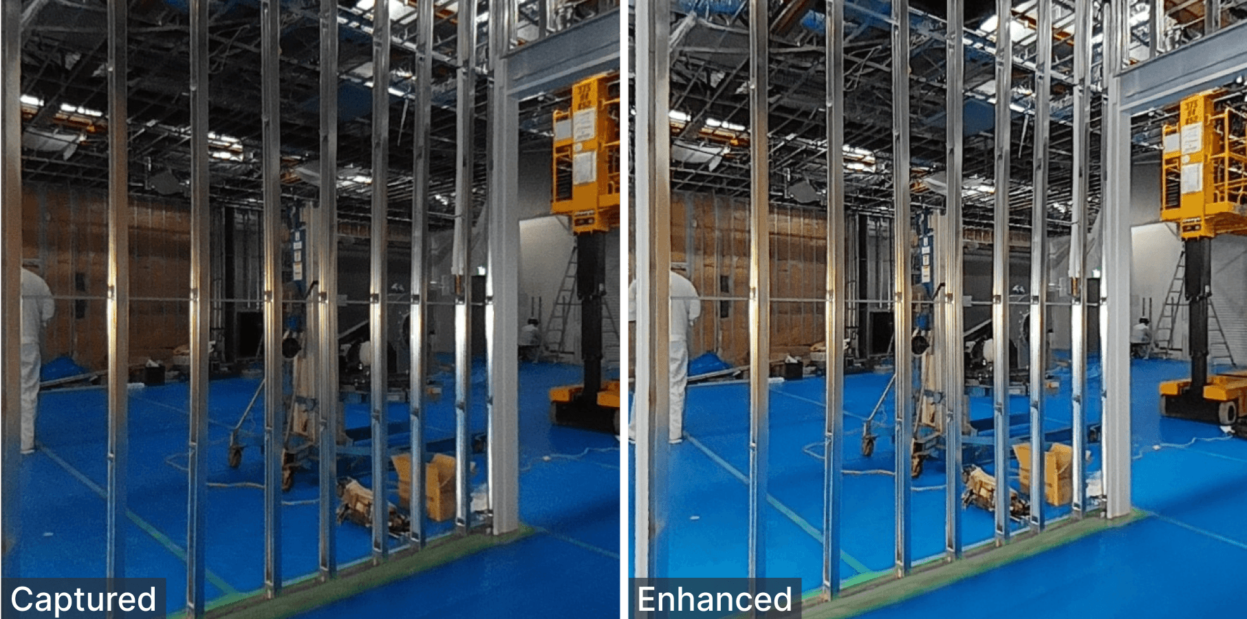 Utilisation sur un chantier